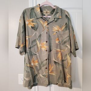 Men's Seven Palm Hawaiian Shirt Size L